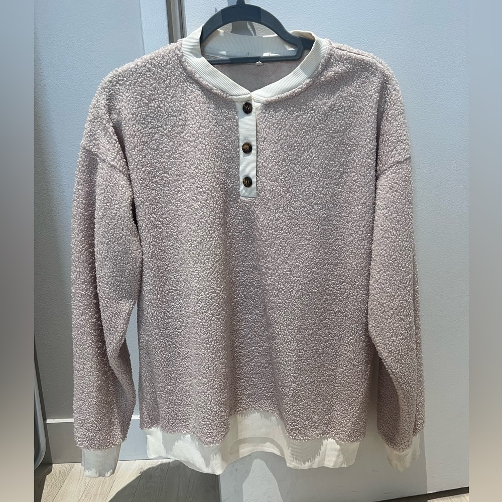 DONNI Sherpa Henley Size M